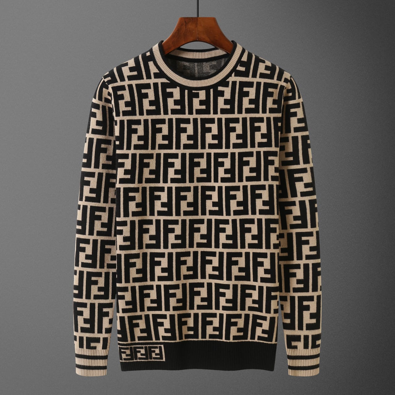 Fendi Men's Brown Sweater
