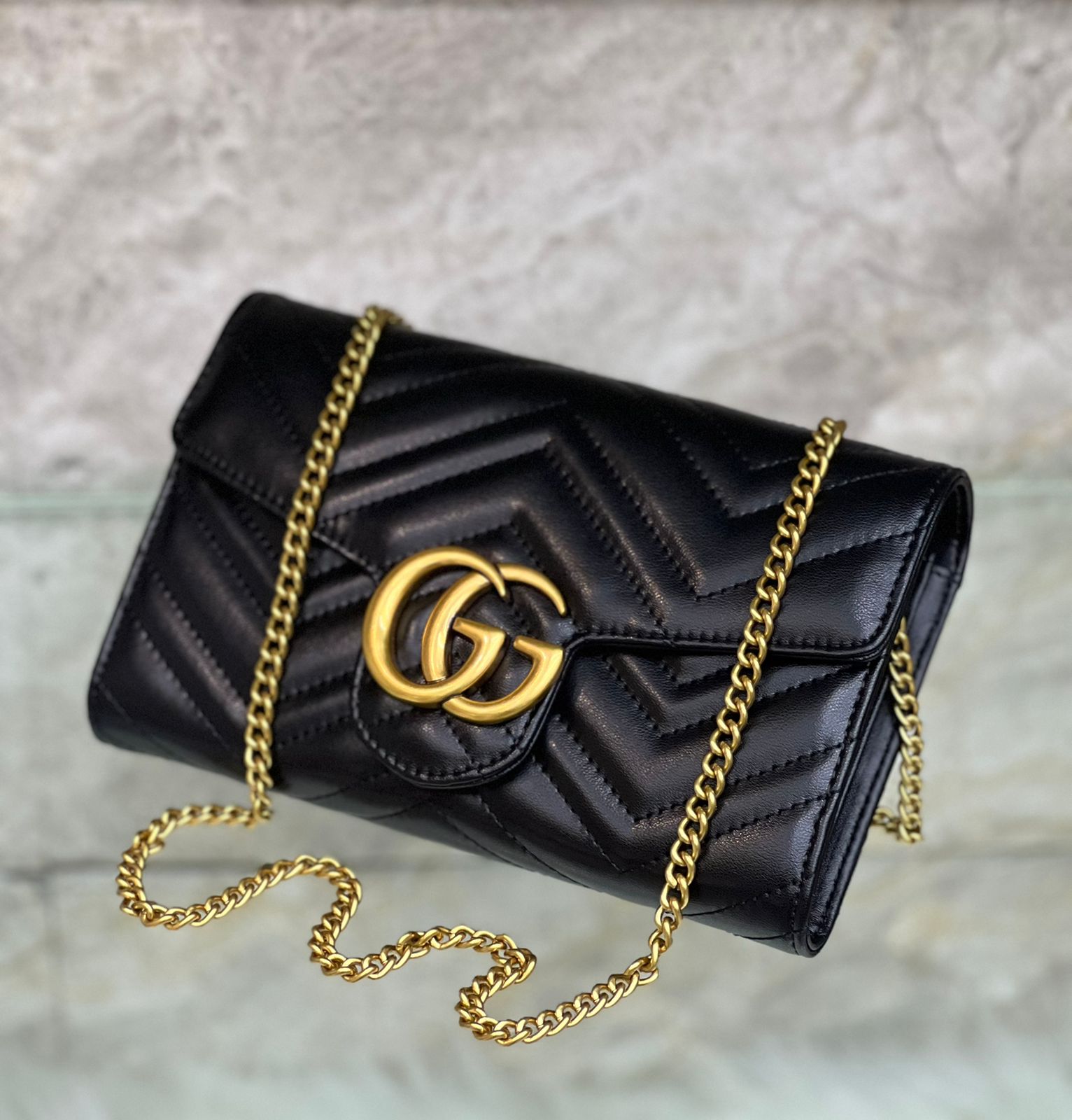 GG Marmont matelassé mini bag