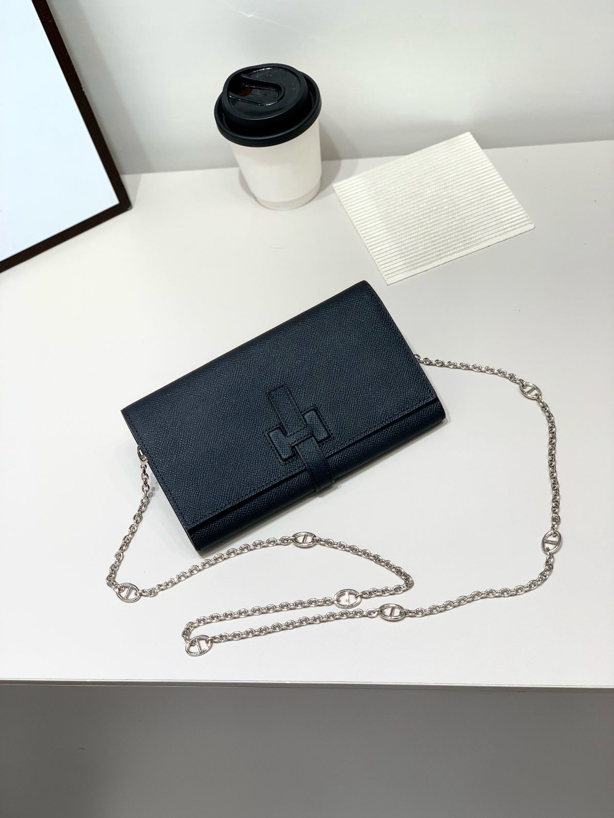 Hermès New H Passant Compact wallet