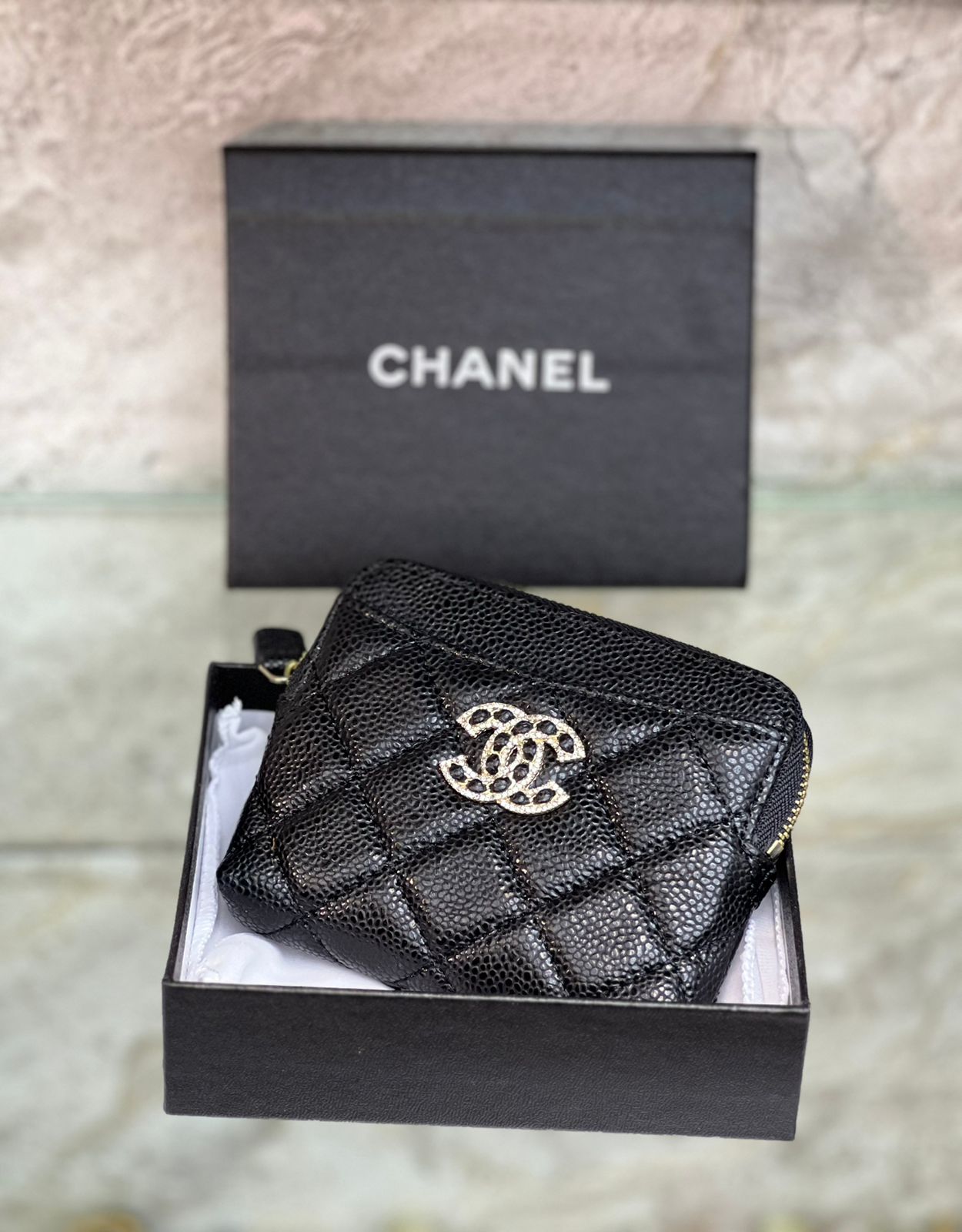 Chanel Zipped Wallet
