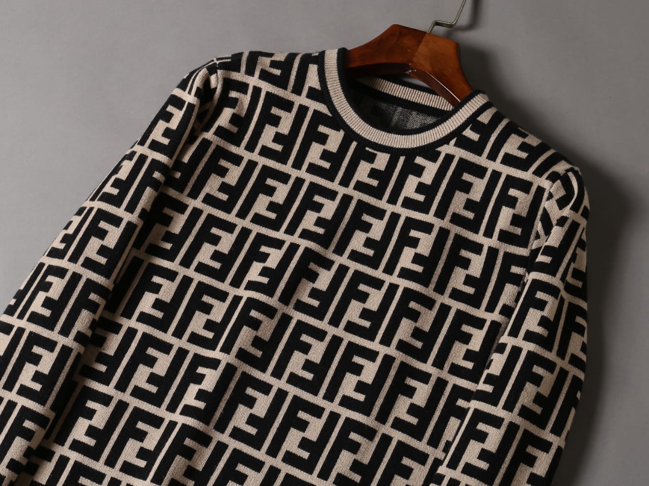 Fendi Men's Brown Sweater