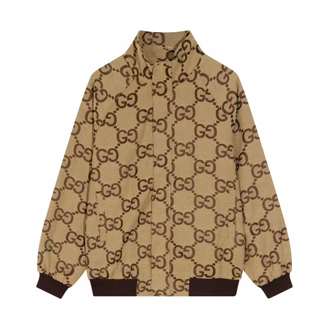 Uni-Sex Gucci Jumbo GG canvas jacket