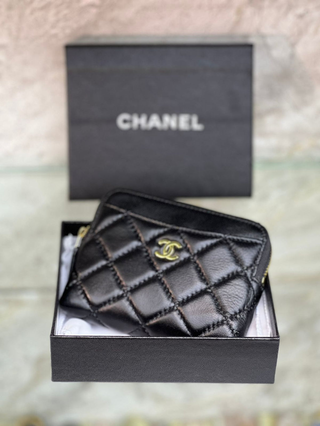 Chanel Zipped Wallet