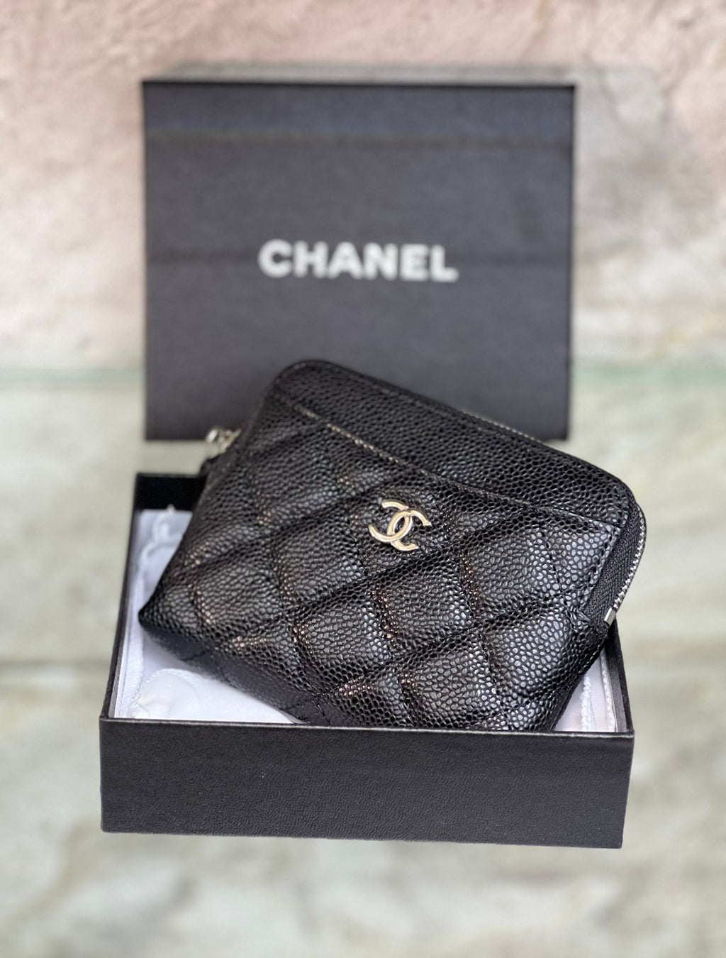 Chanel Zipped Wallet